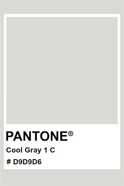 Pantone Cool Grey 1 Color 10c 11 11c | Wyvr Robtowner