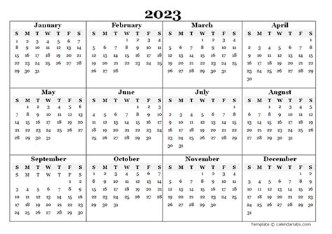 Fiscal Calendars 2023 Free Printable Excel Templates - ZOHAL