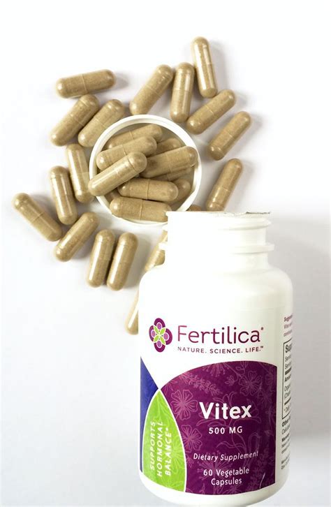 Fertilica Vitex 500mg | Vitex fertility, Vitex, Natural fertility