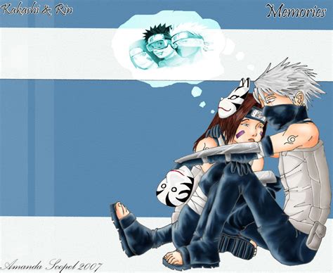 Kakashi e Rin by Amand4 on DeviantArt