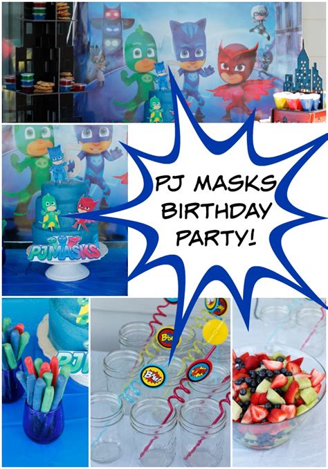 PJ Masks Birthday Party - Belle Vie