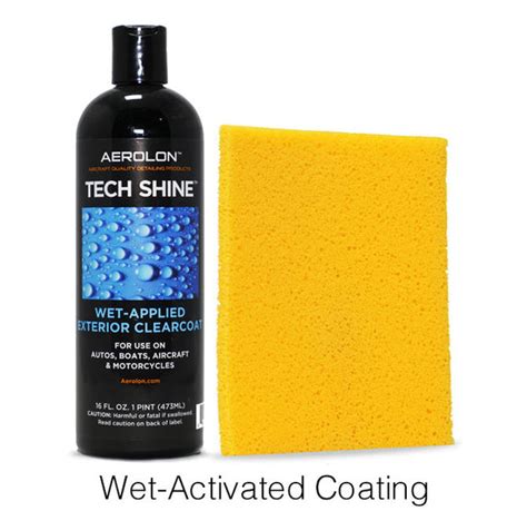 Buy Tech Shine™ 16oz Bottle and Pad | Aerolon Professional Detailing ...