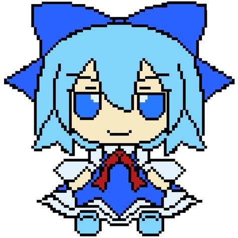 Pixilart - Cirno Fumo by JadeoftheWind