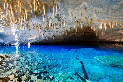 Blue Lake Cave, Bonito/MS - Brazil | Beaches & Sea | Pinterest