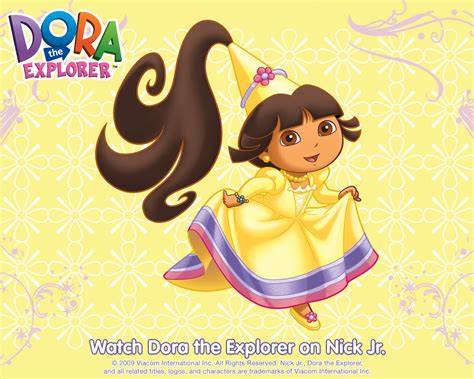 Princess Dora achtergrond - Dora the Explorer achtergrond (23117567 ...