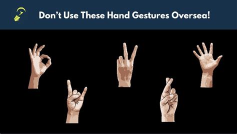 Offensive Hand Gestures From Around The World