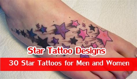 30 Star Tattoos for Men and Women