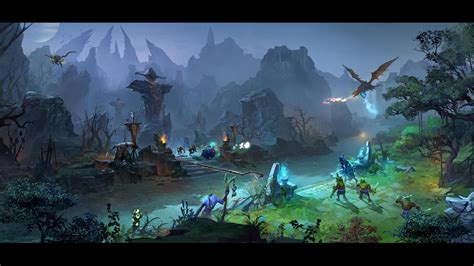 Wallpaper : Dota 2, tengah, pertarungan, peta, Heroes 1920x1080 ...