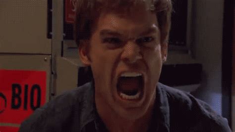 Angry Michael C Hall GIF - Find & Share on GIPHY