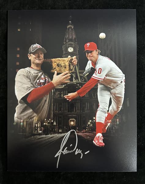 Philadelphia Phillies Jamie Moyer Autographed 8x10 Photo - Carls Cards ...