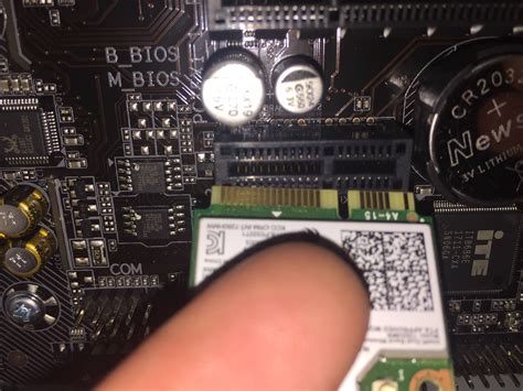 Problems Inserting Wireless Card into Mini PCI express port.Building a ...