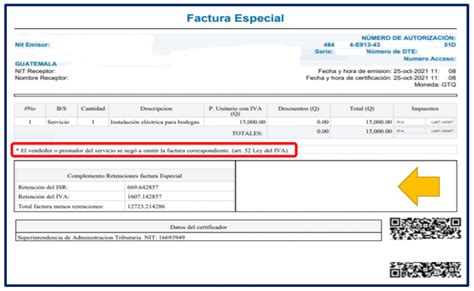 Uso de facturas especiales en Guatemala: Actualizado 2022