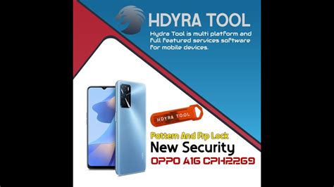 New Security OPPO A16 CPH2269 Pattern And FRP Lock