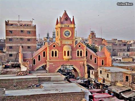 PAKISTAN, the Navalrai market Clock tower Hyderabad, Sindh, Pakistan ...