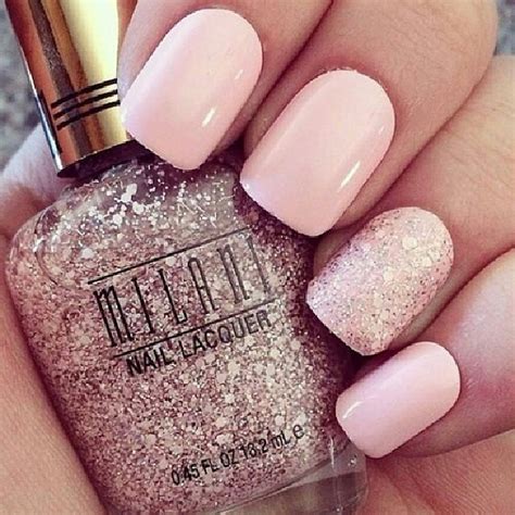 Light Pink Glitter Nails Pictures, Photos, and Images for Facebook ...