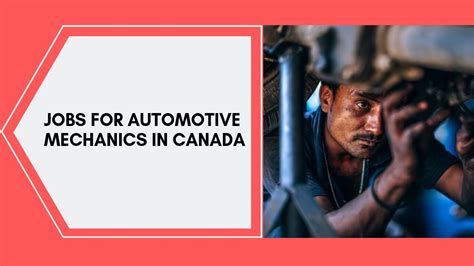 Automotive Mechanic jobs in Canada - YouTube