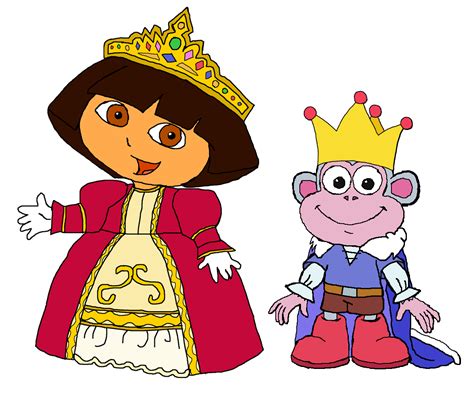 Princess Dora and Prince Boots - Dora the Explorer Fan Art (32842962 ...