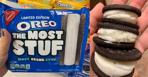 WOW! Oreo The Most Stuf Cookies are In stores Now!