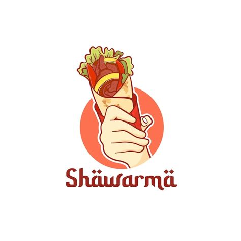 Premium Vector | Kebab shawarma logo vector