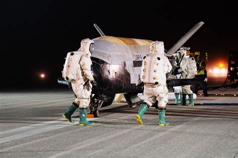 X-37B military space plane lands, ending record-breaking mission | Space