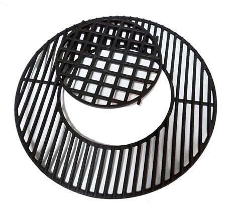 Enameled Cast-Iron Gourmet BBQ System Grate Replacement for 22.5″ Weber ...