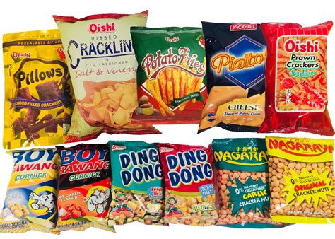 Balikbayan Snacks Box- Variety Assortment of Classic Filipino Snacks (9 ...