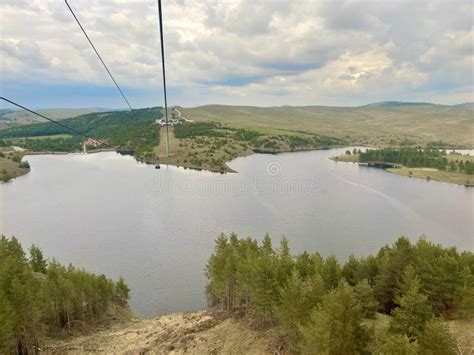 Lake at Zlatibor mountain stock image. Image of ecology - 246462829