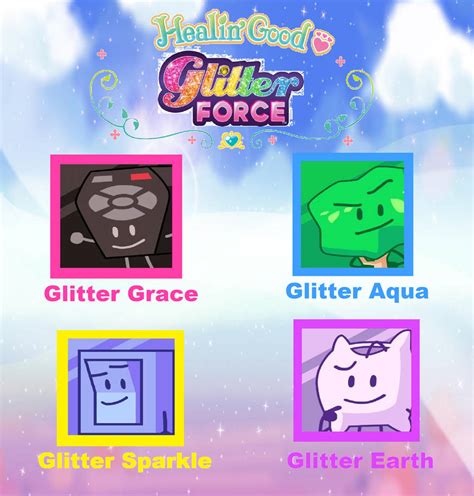 Healin' Good Glitter Force Cast Meme by Julibear99 on DeviantArt