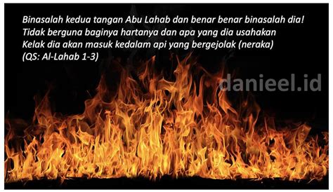 Bukti Kebenaran Al Qur’an Dalam Surah Al-Lahab - Daniel