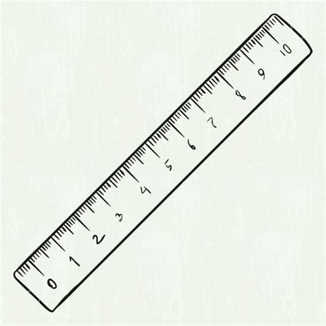 12 inch ruler clipart black and white | chart and template corner ...