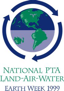 National PTA Land-Air-Water Logo PNG Vector (EPS) Free Download