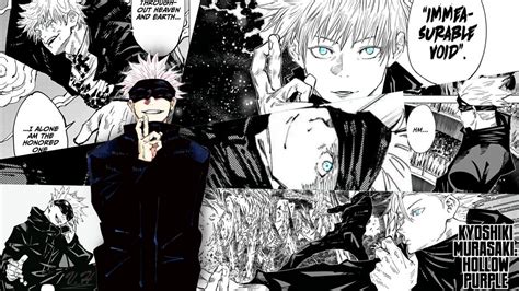 Jujutsu Kaisen Desktop Wallpaper Black And White - bmp-review