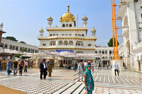 Akal Takht in the Golden Temple, Amritsar Editorial Stock Photo - Image ...