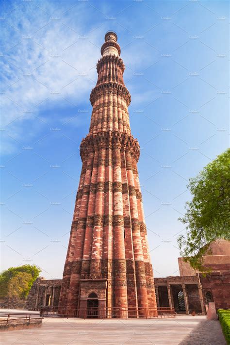 Qutub minar featuring minar, delhi, and qutub | Architecture Stock ...