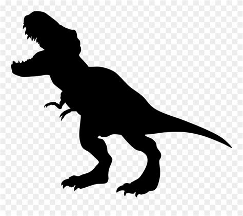 Download Dinosaur Rex Silhouette Png Transparent Clip Art Imageu200b ...