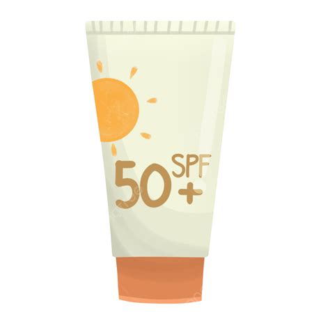 Sunscreen Tube With Spf 50, Sunscreen, Skin Protector, Cosmetic PNG ...