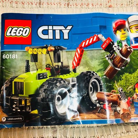 Lego City Forest Tractor 60181, Hobbies & Toys, Toys & Games on Carousell