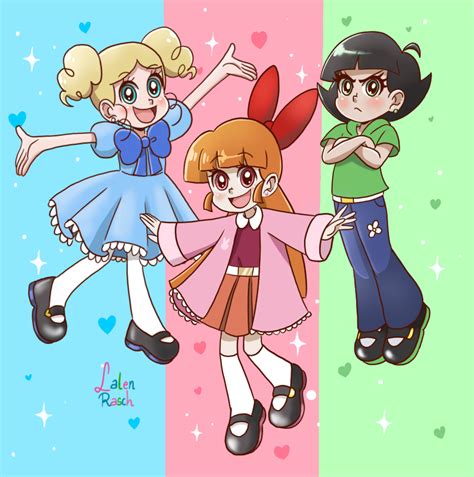 the powerpuff girls by Lalen Rasch LalenRasch - Illustrations ART street