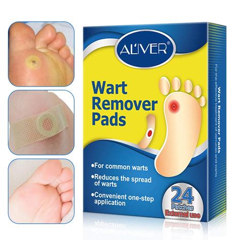 Wart Remover, Corn Remover Pads, Foot Corn Removal Plaster with Hole ...