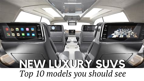 Top 10 NEW Luxury SUV Coming in 2017-2018 (Car Interiors, Performance ...