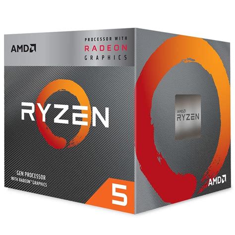 Processador AMD Ryzen 5 3400G Cache 6MB 3.7GHz (4.2GHz Max Turbo) – AM4 ...