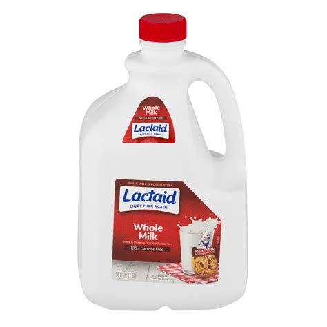 Lactaid 100% Lactose Free Whole Vitamin D Milk, 96 fl oz - Walmart.com