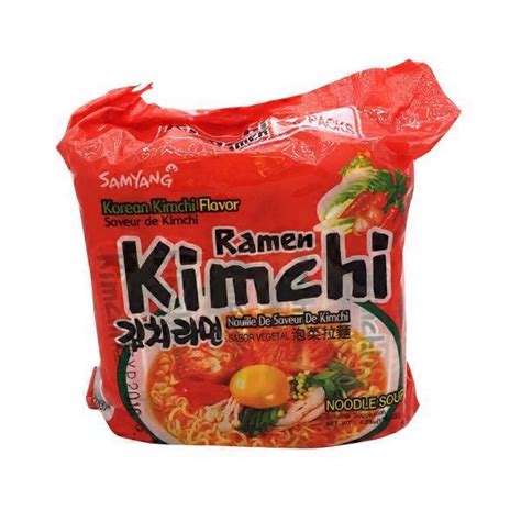 Samyang Kimchi Ramen 5 Pk (21 oz) - Instacart