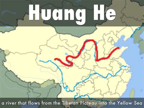 Huang River Map