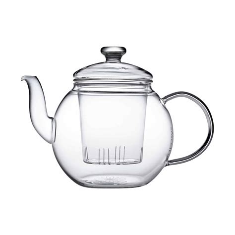 Glass Teapot With Glass Loose Leaf Tea Infuser - teaposy.com