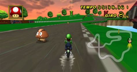 DS Sunset Circuit (DS Mario Circuit Texture) - Custom Mario Kart