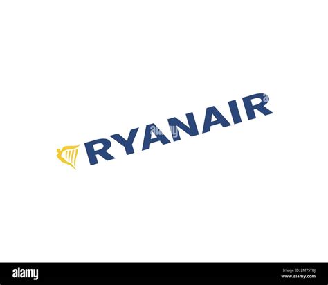 Ryanair, rotated logo, white background Stock Photo - Alamy