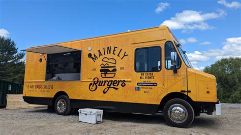 Maine Food Trucks Catering — Mainely Burgers