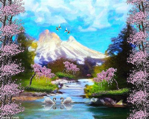 Beautiful landscape digital painting 214 | Beautiful landscapes ...