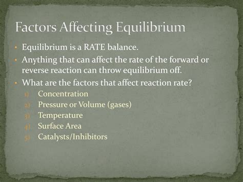 PPT - Reaction Equilibrium PowerPoint Presentation, free download - ID ...